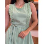 Vestido Alessandra Verde Pistache