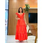 Vestido Barbara Laranja