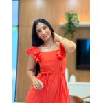 Vestido Barbara Laranja