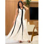 Vestido Jordana Areia