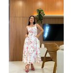 Vestido Vivian Off White Floral