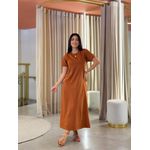 Vestido Leonora Marrom