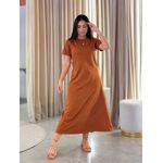 Vestido Leonora Marrom