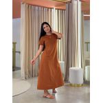 Vestido Leonora Marrom