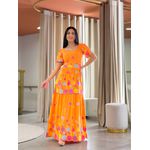 Vestido Lua Laranja