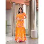 Vestido Lua Laranja
