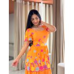 Vestido Lua Laranja