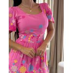 Vestido Lua Rosa