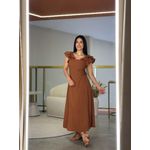 Vestido Ane Marrom