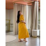 Vestido Thassia Mostarda