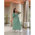 Vestido Thassia Verde Menta