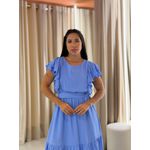 Vestido Amanda Azul
