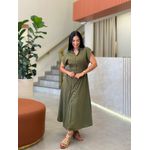 Vestido Lia Verde Militar