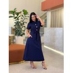 Vestido Malu Azul Marinho