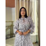 Vestido Julia Branco Liberty