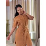 Vestido Olivia Caramelo