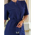 Vestido Olivia Azul Marinho