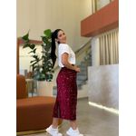 T-shirt Leonora Rosa E Off White