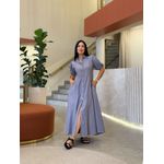 Vestido Laura Cinza