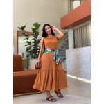 Vestido Ester Caramelo