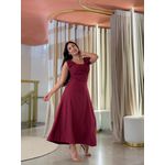 Vestido Vanessa Marsala