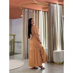 Vestido Ester Caramelo