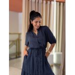 Vestido Mariah Azul Marinho