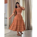 Vestido Carla Caramelo