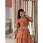 Vestido Carla Caramelo