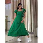 Vestido Ane Verde Bandeira