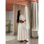 Vestido Mila Cru Linho