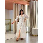 Vestido Mila Cru Linho