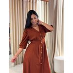 Vestido Mila Terracota