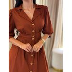 Vestido Mila Terracota