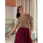 Blusa Karen Capuccino