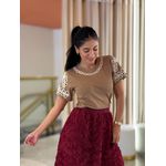 Blusa Karen Capuccino