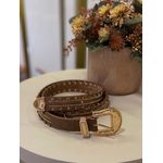 Cinto Strass Caramelo