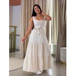 Vestido Betina Cru Linho