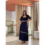 Vestido Agata Azul Marinho