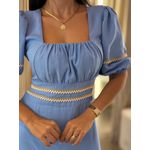 Vestido Agata Azul Bebe
