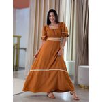 Vestido Agata Caramelo