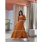 Vestido Agata Caramelo