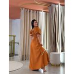 Vestido Agata Caramelo