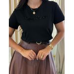 T-shirt Samara Preto