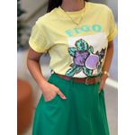 T-shirt Leonora Amarela