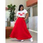 Saia Valentina Vermelho
