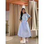 Blusa Mel Azul Bebe