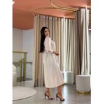 Vestido Cristina Areia