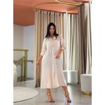 Vestido Cristina Areia