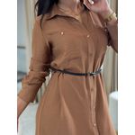 Vestido Cristina Marrom